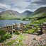 Kirk fell and Great Gable from Wasdale Head